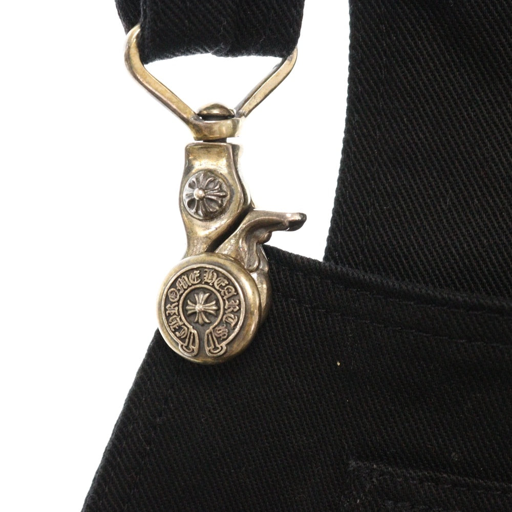 CHROME HEARTS(クロムハーツ) OVERALL オーバーオール デニムオーバーオール ブラック