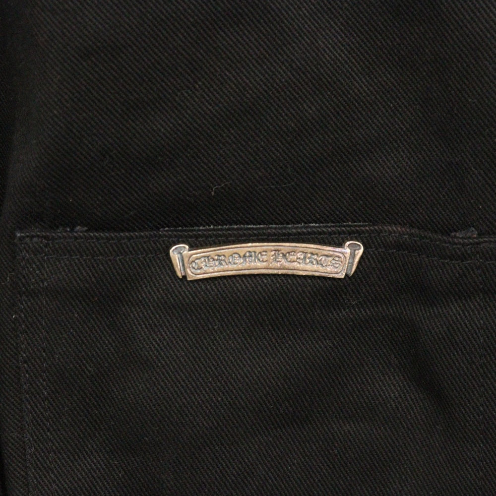 CHROME HEARTS(クロムハーツ) OVERALL オーバーオール デニムオーバーオール ブラック
