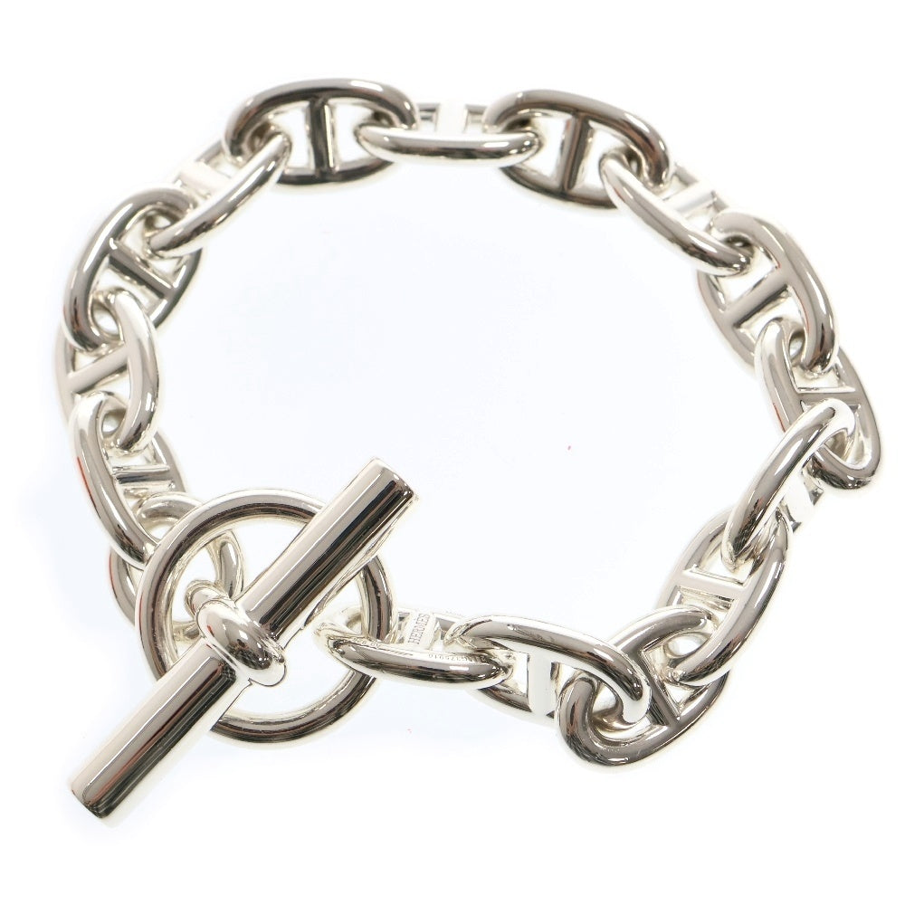 HERMES(エルメス) Chaine d'Ancre MM シェーヌダンクルMM 15コマ チェーンブレスレット シルバー