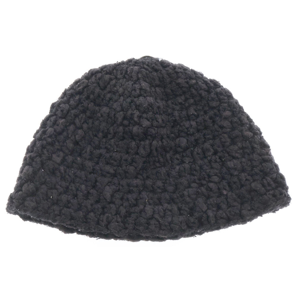 CHROME HEARTS(クロムハーツ) OLD CRS PATCH COTTON BEANIE オールド クロスパッチ コットン シングルビーニー ブラック