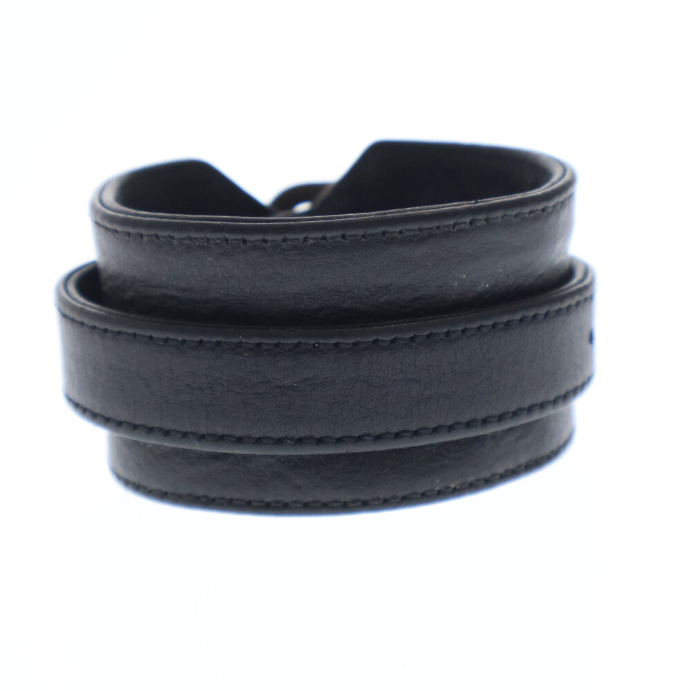 CHROME HEARTS(クロムハーツ) RR TINY BUCKLE ロックンロール レザーブレスレット