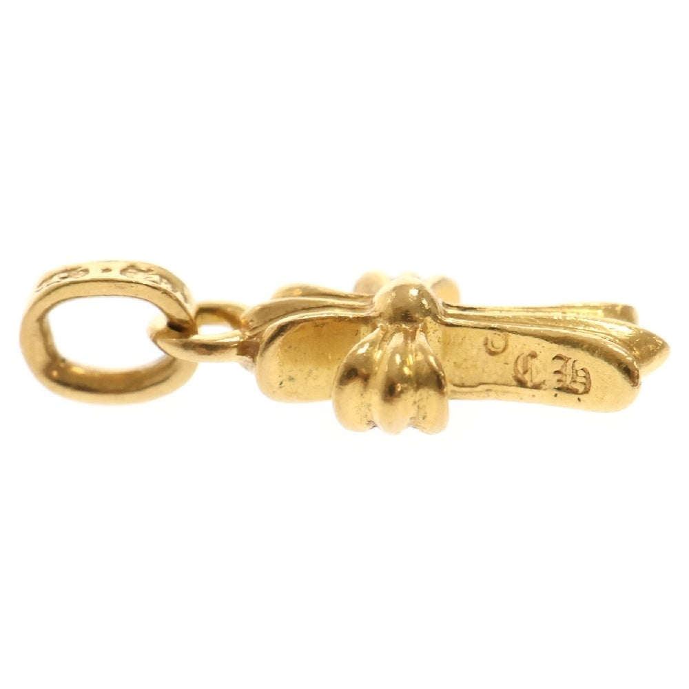 CHROME HEARTS(クロムハーツ) 22K CRS BBYFAT P/DIA ベイビーファットクロス PAVEダイヤ ペンダントトップ ゴールド BCA035
