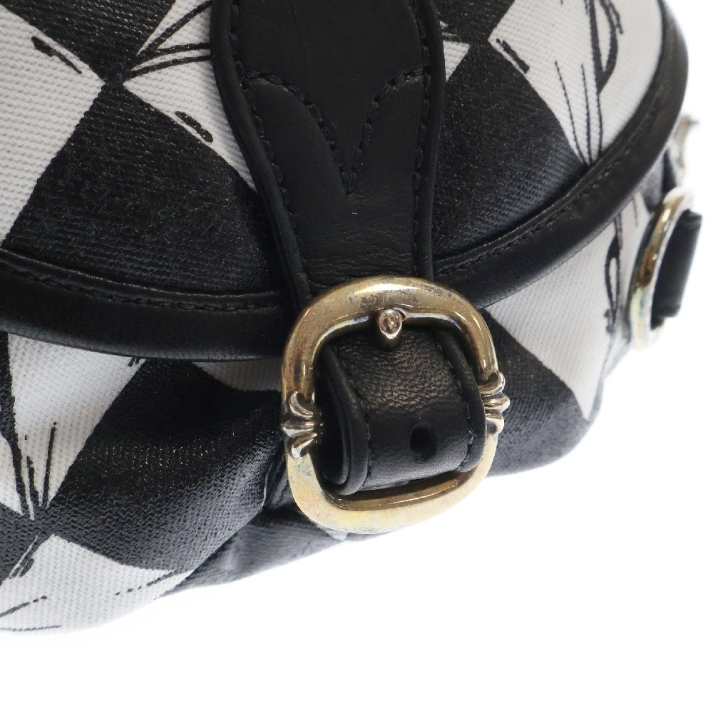 CHROME HEARTS(クロムハーツ) ×MATTY BOY PRO 99 EYES SNAT PACK MINI ×マッティボーイ プロ 99 アイズスナットパックミニ ダガージップ ガンスリンガーベルト レザー ボディーバッグ