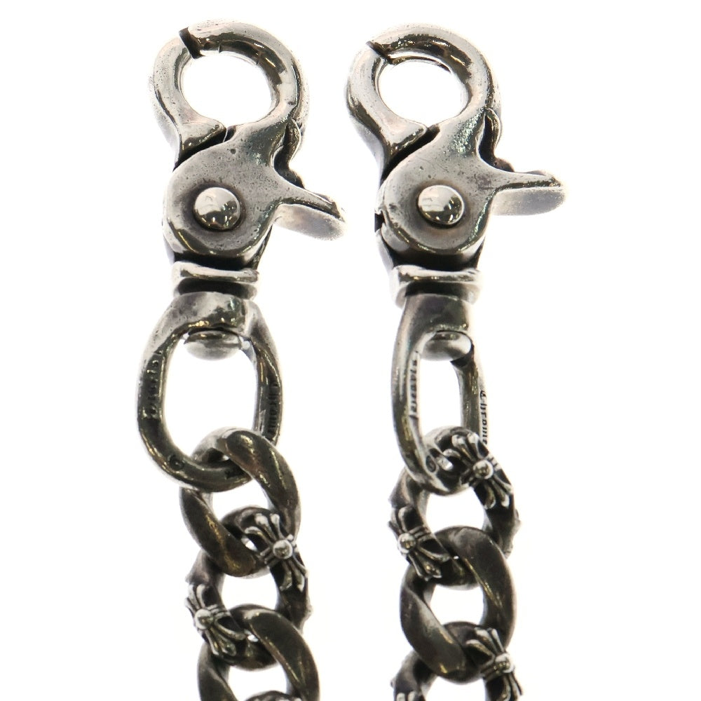 CHROME HEARTS(クロムハーツ) FANCY 2クリップファンシー シルバーウォレットチェーン