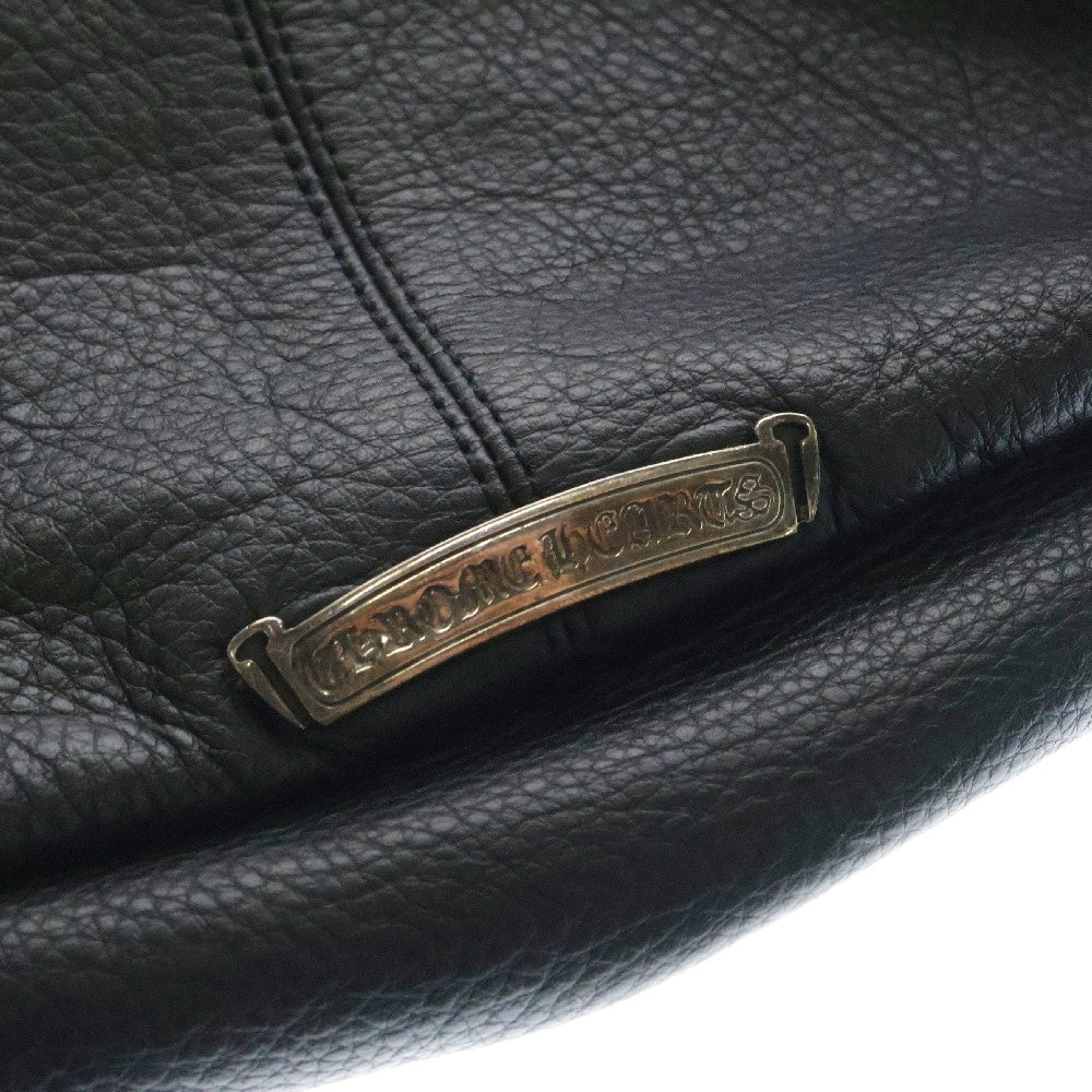 CHROME HEARTS(クロムハーツ) #1 SNAT PACK スナットパック ダガージップガンスリンガーベルト ナイロン切替 レザーウエストバッグ ブラック