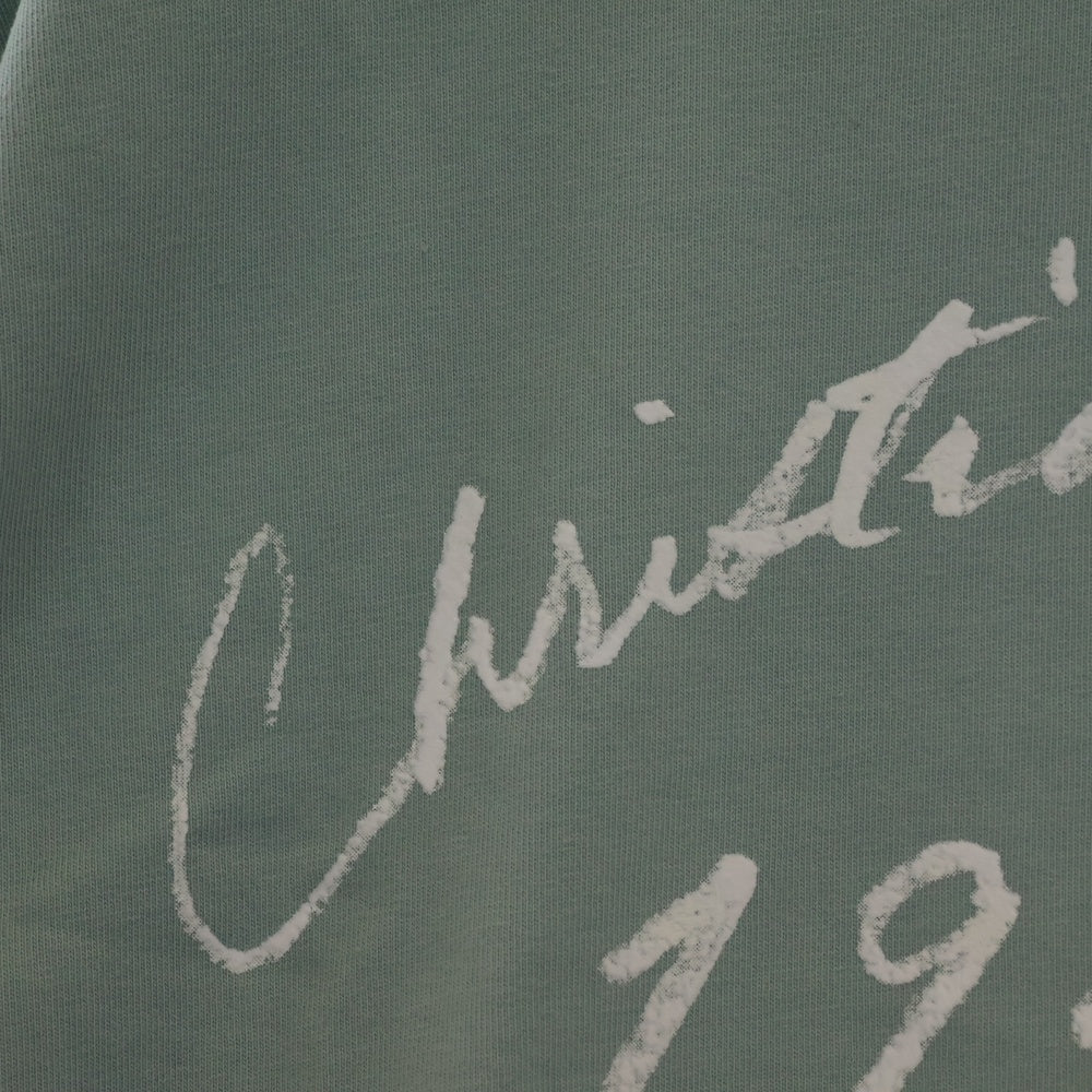 DIOR(ディオール) 24AW ハンドライティングコットンジャージー 半袖Tシャツ カットソー 493J696G0554 ブルー