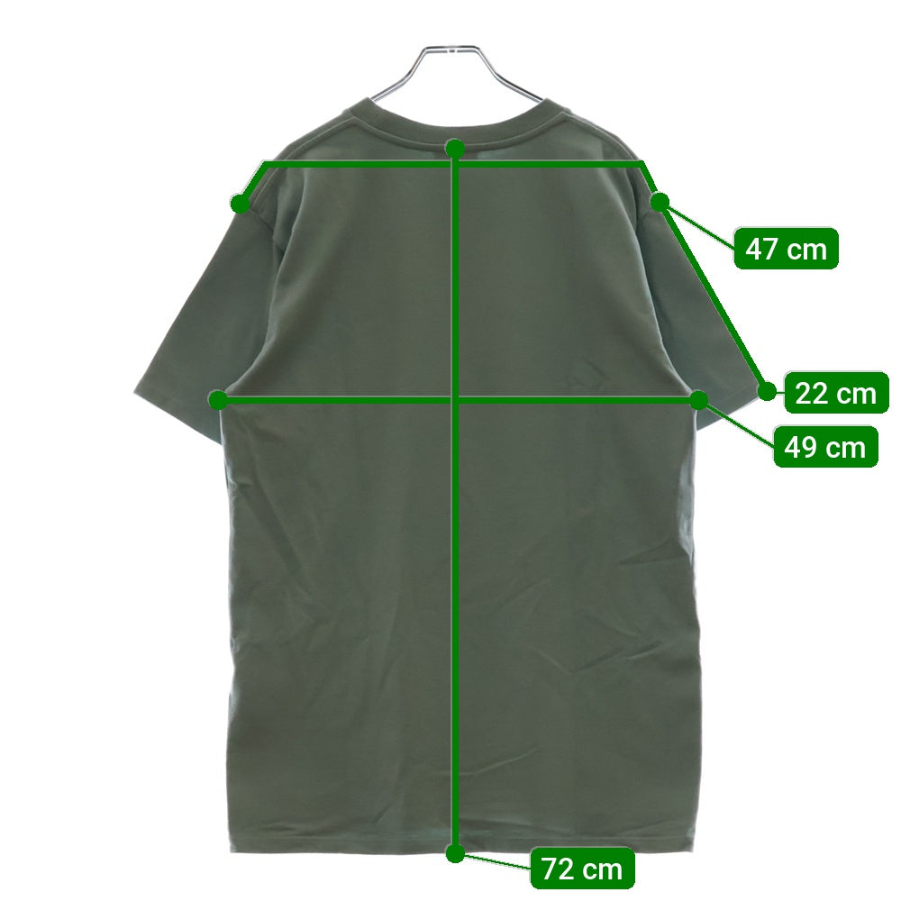 DIOR(ディオール) 24AW ハンドライティングコットンジャージー 半袖Tシャツ カットソー 493J696G0554 ブルー