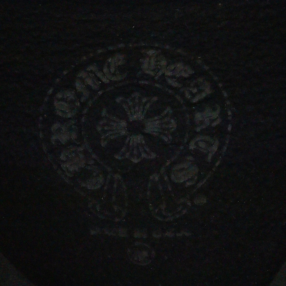 CHROME HEARTS(クロムハーツ) SWTSHRT PLVR バーティカルロゴ 袖プリントプルオーバースウェットパーカー ブラック/ブラウン