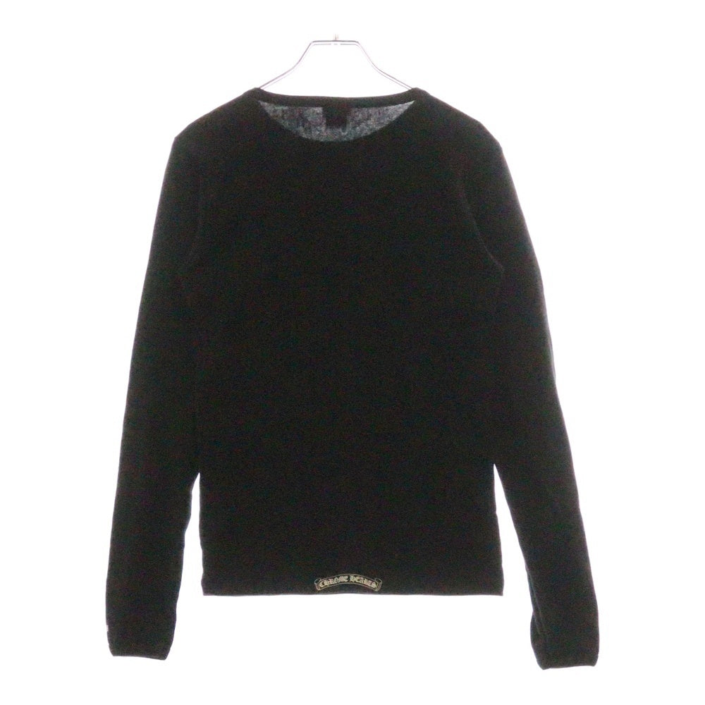 CHROME HEARTS(クロムハーツ) CH L/S /1 アームプリント ロングスリーブカットソー 長袖Tシャツ ブラック