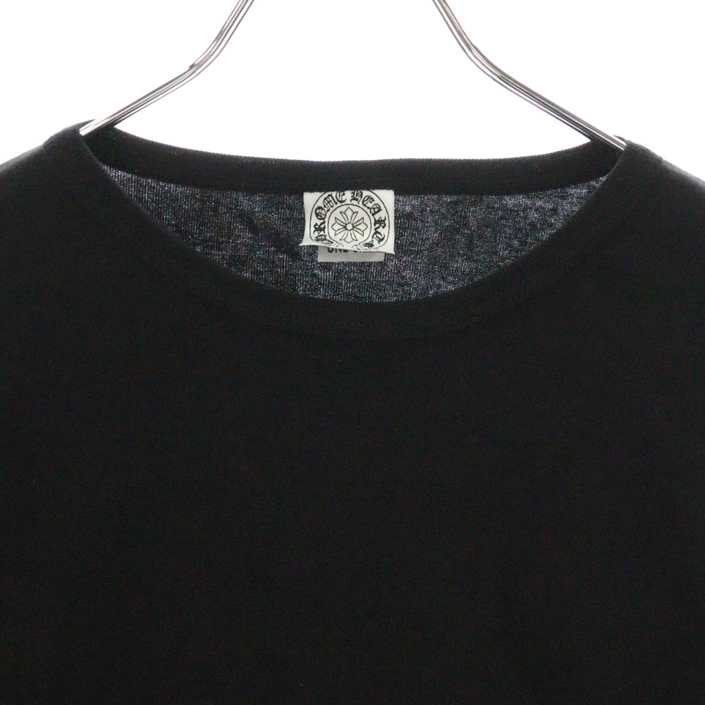 CHROME HEARTS(クロムハーツ) CH L/S /1 アームプリント ロングスリーブカットソー 長袖Tシャツ ブラック
