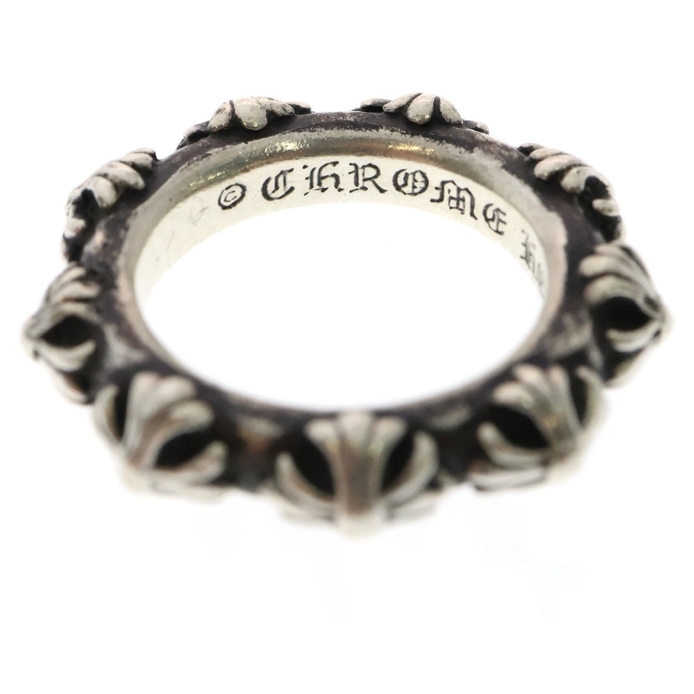 CHROME HEARTS(クロムハーツ) CROSS BAND クロスバンド リング シルバー BCA342