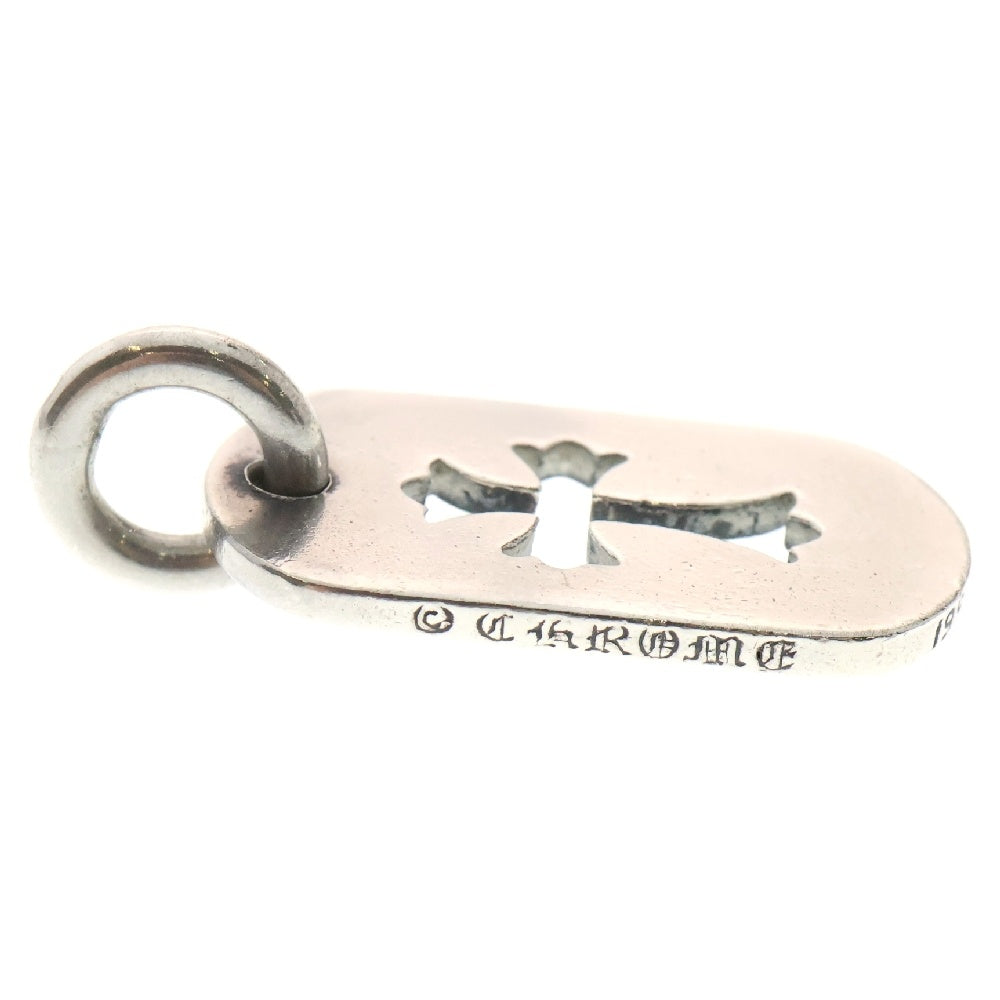 CHROME HEARTS(クロムハーツ) D TAG SML CO CRS カットアウトクロスドッグタグ スモール ペンダントトップ シルバー BCA242