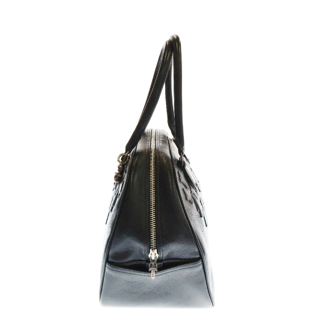 CHROME HEARTS(クロムハーツ) GYM MD ジムバッグ 現行型CHチャーム付きミディアムレザーハンドバッグ