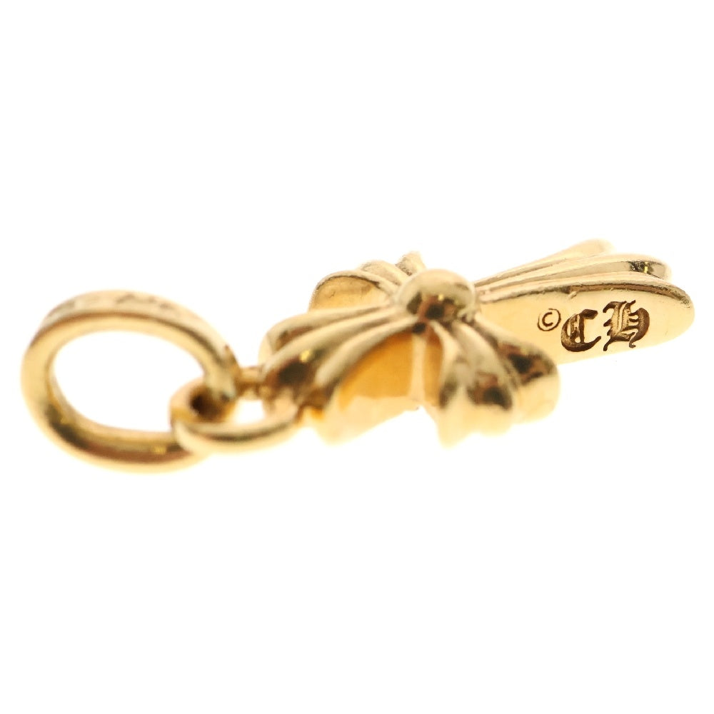 CHROME HEARTS(クロムハーツ) 22K CRS BBYFAT P RUBY ベイビーファット PAVEルビー チャーム ゴールドネックレストップ