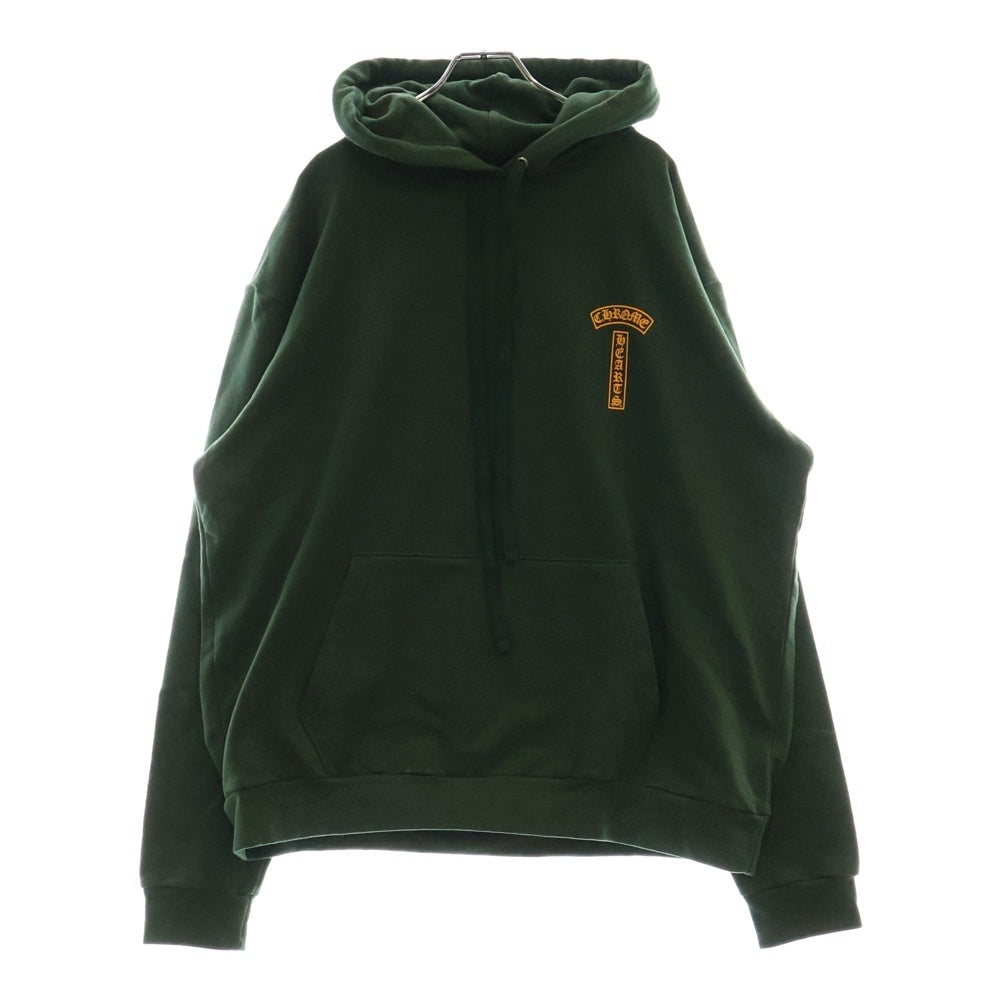 CHROME HEARTS(クロムハーツ) SWTSHRT PLVR バックアーチロゴプリントパーカー