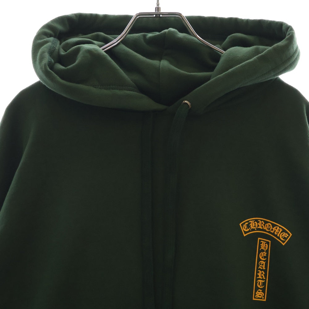 CHROME HEARTS(クロムハーツ) SWTSHRT PLVR バックアーチロゴプリントパーカー