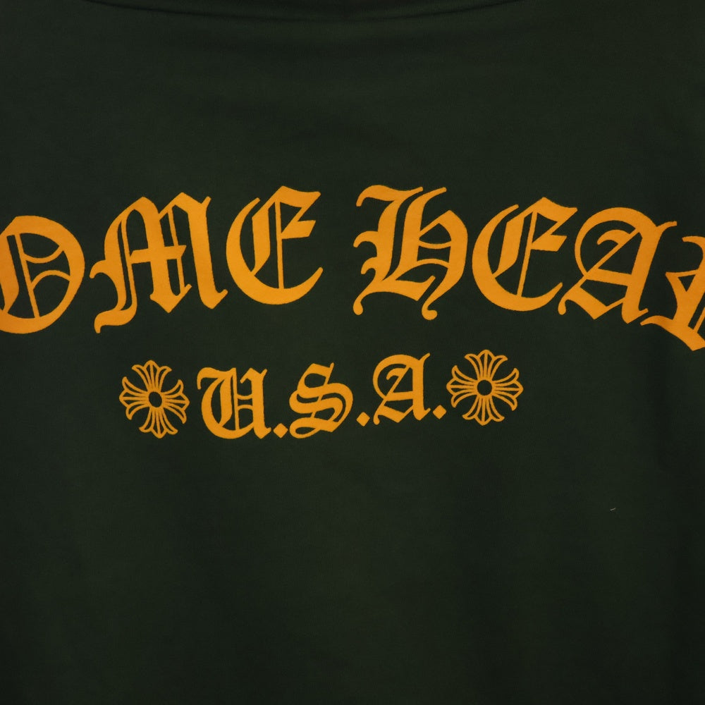 CHROME HEARTS(クロムハーツ) SWTSHRT PLVR バックアーチロゴプリントパーカー