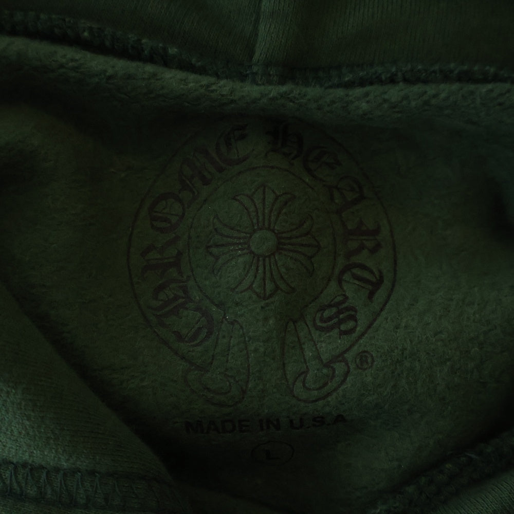 CHROME HEARTS(クロムハーツ) SWTSHRT PLVR バックアーチロゴプリントパーカー