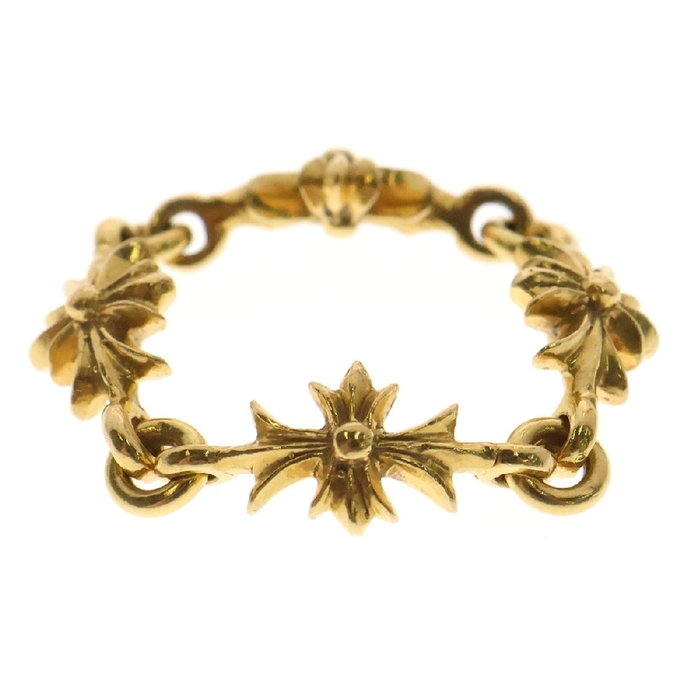 CHROME HEARTS(クロムハーツ) 22K RING TNY E CH PLS タイニーE CHプラスリング ゴールド