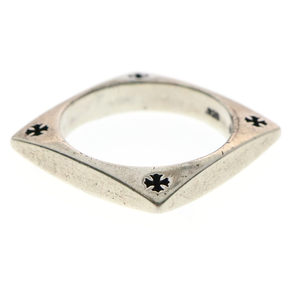 CHROME HEARTS(クロムハーツ) KH SQUARE RING スクエア リング シルバー