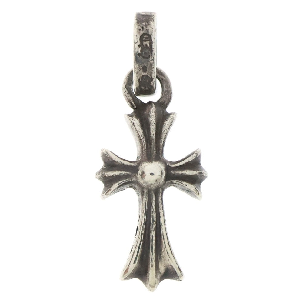 CHROME HEARTS(クロムハーツ) CRS BBYFAT P DMND ベイビーファットクロス PAVEダイヤ ペンダントトップ シルバー BCA234