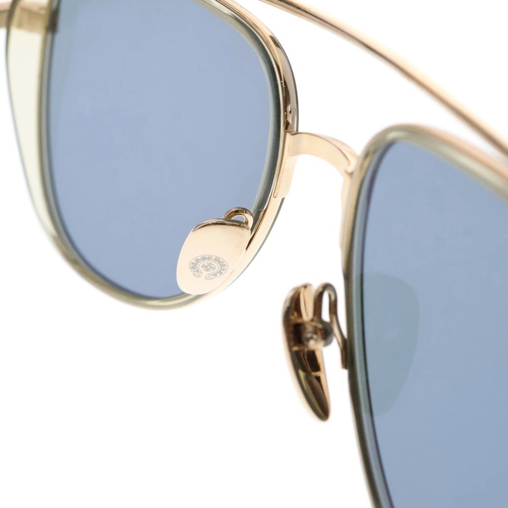 CHROME HEARTS(クロムハーツ) CH Whisker Biscuit ウィスカービスケット ダブルテンプル サングラス 眼鏡 ブラック/ゴールド
