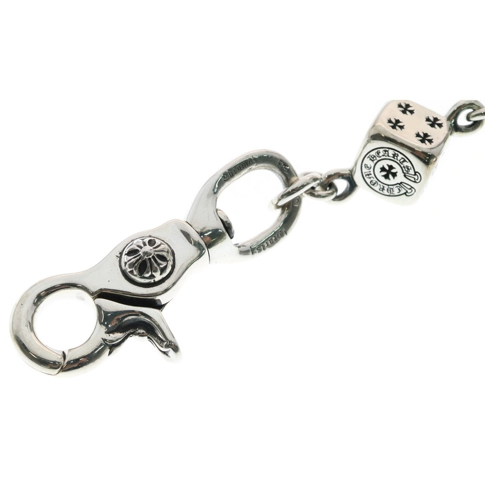 CHROME HEARTS(クロムハーツ) DICE LINK-2 2クリップダイス シルバーウォレットチェーン