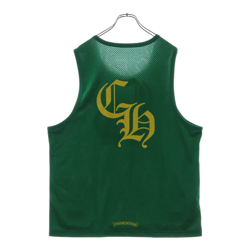 CHROME HEARTS(クロムハーツ) MESH WARM UP JERSEY リバーシブルCHロゴプリントメッシュタンクトップ