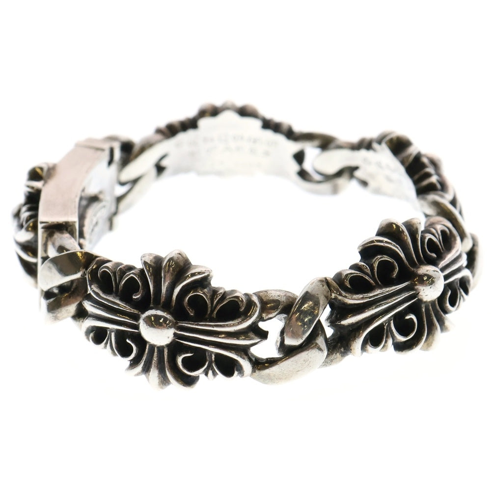CHROME HEARTS(クロムハーツ) KEEPER LINK キーパーリンク シルバーブレスレット 4LINK