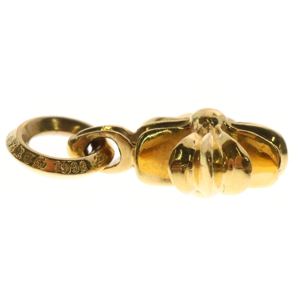 CHROME HEARTS(クロムハーツ) 22K CHARM CH PLUS CHプラスチャーム ゴールドネックレストップ
