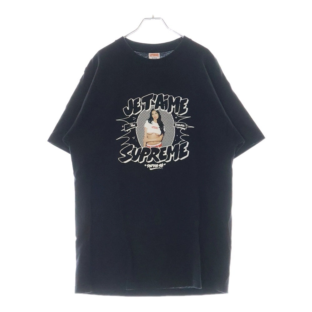 SUPREME(シュプリーム) 07AW Tera Patrick Jet Aime 半袖カットソー Tシャツ ブラック