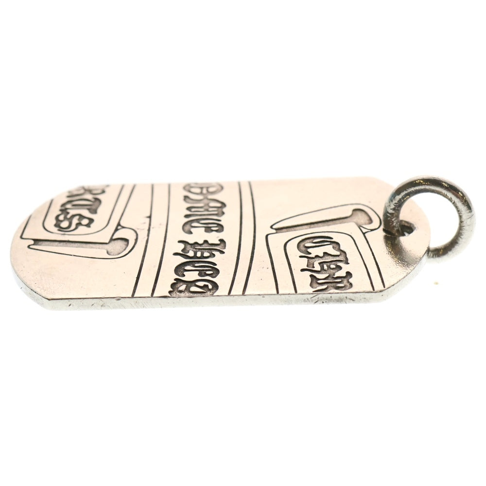 CHROME HEARTS(クロムハーツ) D TAG LRG LTD ニューヨーク限定 セグメンテッド スクロール ラージドッグタグ ペンダントトップ