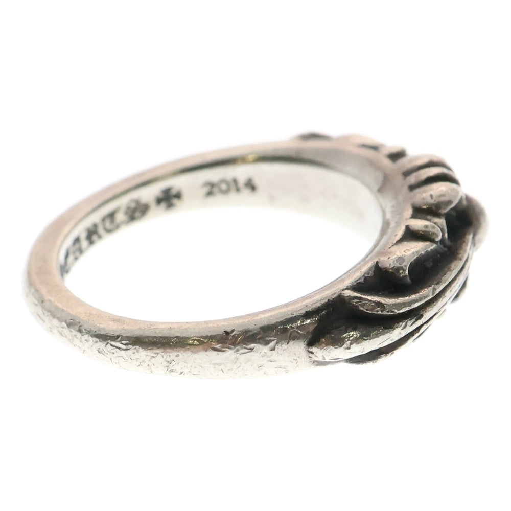 CHROME HEARTS(クロムハーツ) BABY CLASSIC ベイビークラシックフローラルクロス リング 9号