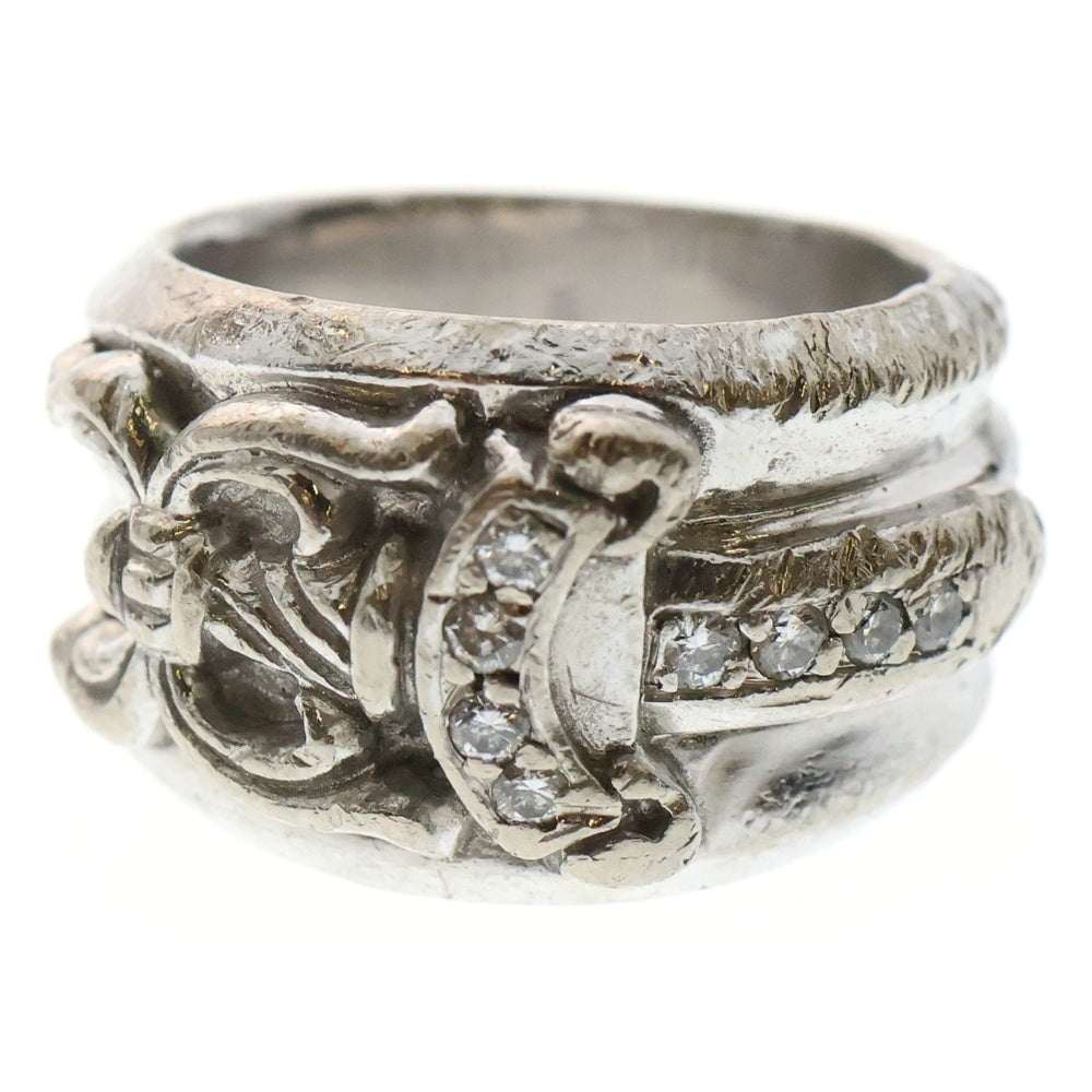 CHROME HEARTS(クロムハーツ) 18K DAGGER P DMND ダガー PAVEダイヤ ホワイトゴールドリング
