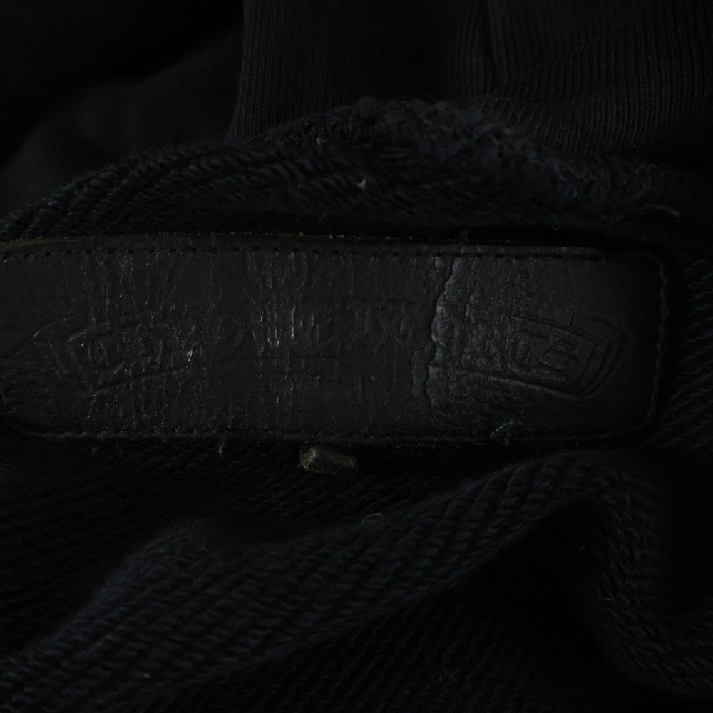 CHROME HEARTS(クロムハーツ) CHプラスパッチ付きダガージップアップパーカー ブラック