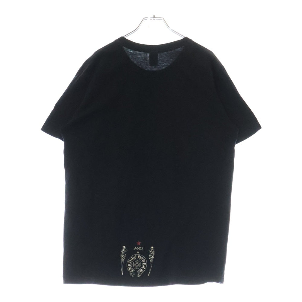CHROME HEARTS(クロムハーツ) FOTI S/S TEE フォティ フロントフォトプリント 半袖カットソー Tシャツ ブラック