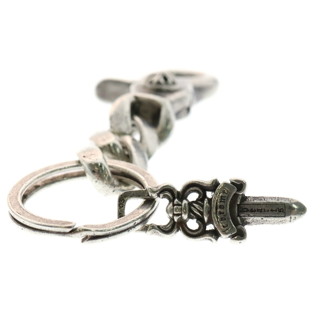 CHROME HEARTS(クロムハーツ) CLP CHN CLASSIC-S/ショートクラシックリンク キーチェーン シルバー BCA070