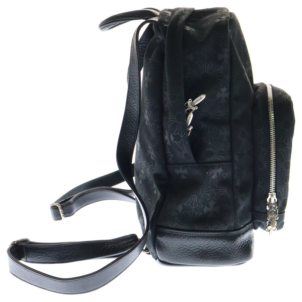 CHROME HEARTS(クロムハーツ) 7TH GRADE MINI CHプラス デニム総柄バックパック ブラック