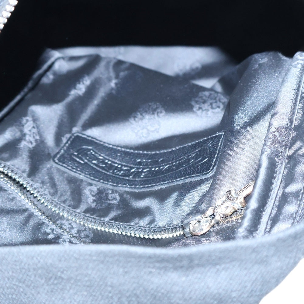 CHROME HEARTS(クロムハーツ) 7TH GRADE MINI CHプラス デニム総柄バックパック ブラック