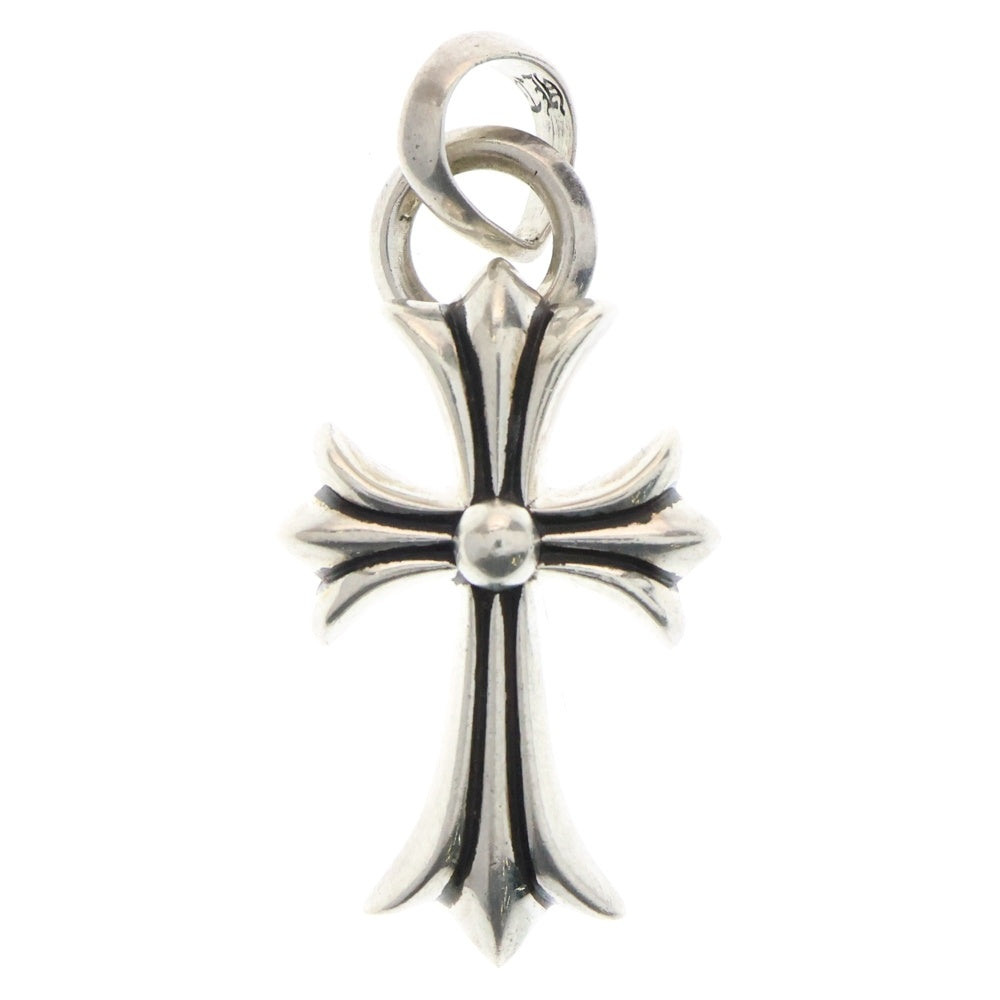 CHROME HEARTS(クロムハーツ) CH CRS SML W/BALE Wベイル スモールCHクロス ペンダントトップ シルバー BCA218