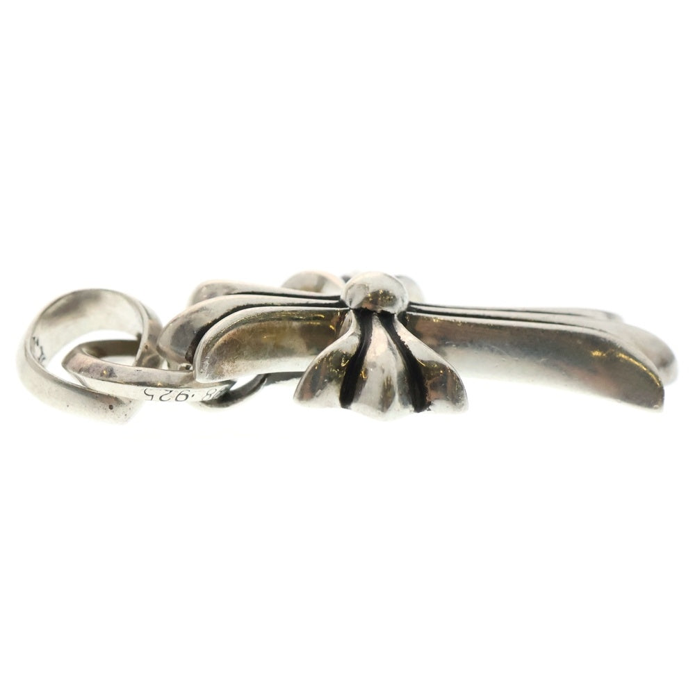 CHROME HEARTS(クロムハーツ) CH CRS SML W/BALE Wベイル スモールCHクロス ペンダントトップ シルバー BCA218