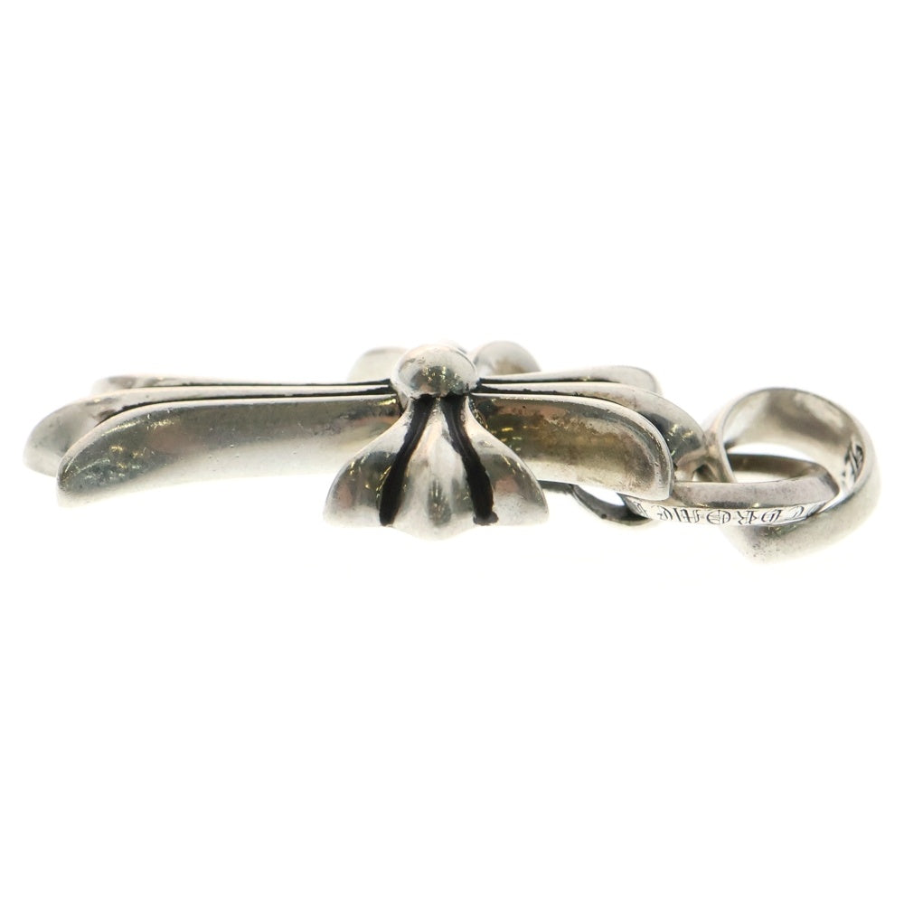 CHROME HEARTS(クロムハーツ) CH CRS SML W/BALE Wベイル スモールCHクロス ペンダントトップ シルバー BCA218