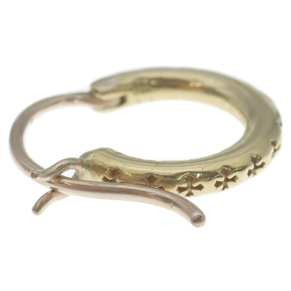 CHROME HEARTS(クロムハーツ) 22K HOOP TFL SML ゴールドピアス