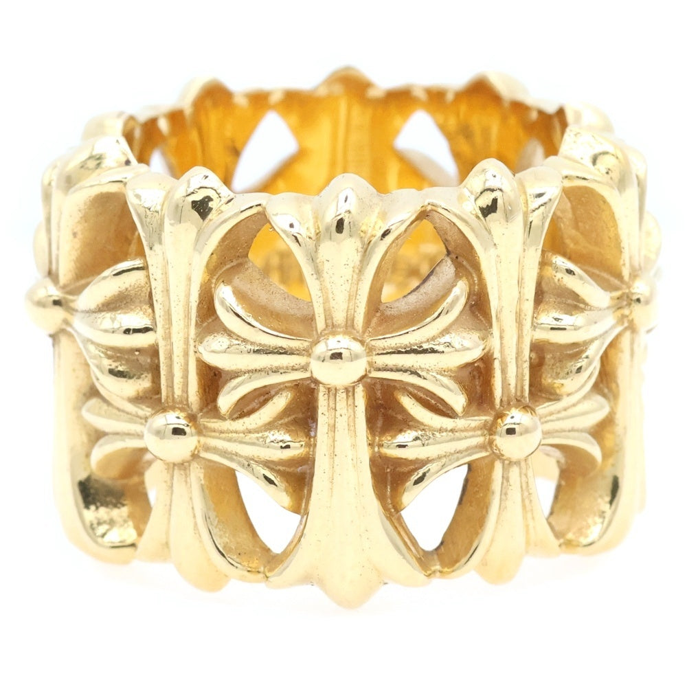CHROME HEARTS(クロムハーツ) 22? CEMETERY セメタリークロス ゴールドリング