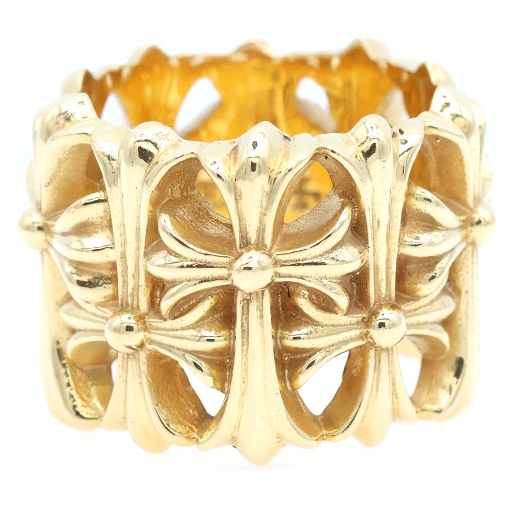 CHROME HEARTS(クロムハーツ) 22? CEMETERY セメタリークロス ゴールドリング