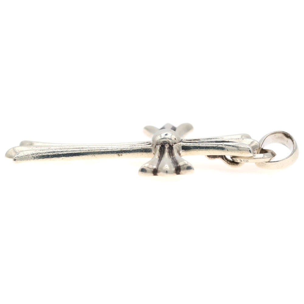 CHROME HEARTS(クロムハーツ) CH CRS LG W BALE ラージCHクロス Wベイル シルバーネックレストップ