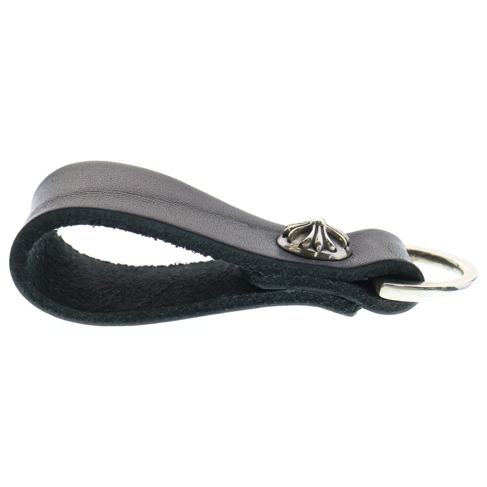 CHROME HEARTS(クロムハーツ) BELT LOOP D RING Dカンクロスボールボタンベルトループ ブラック/シルバー