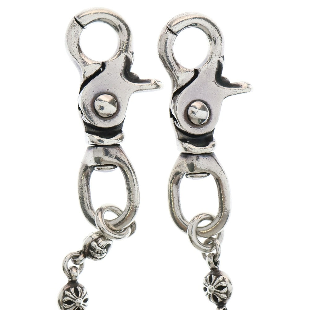 CHROME HEARTS(クロムハーツ) 1MULTIBALL LONG-T 2クリップロング#1マルチボール シルバーウォレットチェーン