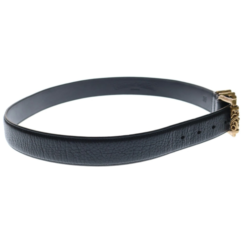 CHROME HEARTS(クロムハーツ) BLT ROLLER 3PC1.5 1.5inch 3PCローラー レザーベルト ブラック/ブロンズ