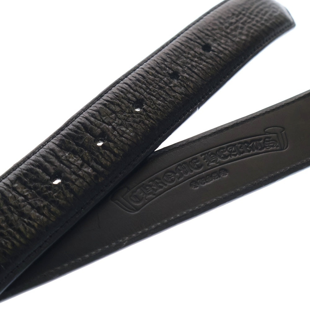 CHROME HEARTS(クロムハーツ) BLT ROLLER 3PC1.5 1.5inch 3PCローラー レザーベルト ブラック/ブロンズ